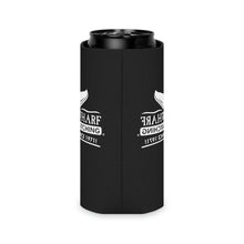 Load image into Gallery viewer, Black Dana Wharf Coozie (Slim Can or Regular Can)