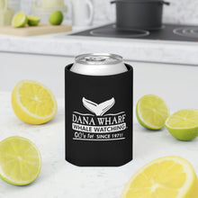 Load image into Gallery viewer, Black Dana Wharf Coozie (Slim Can or Regular Can)
