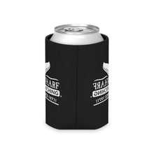 Load image into Gallery viewer, Black Dana Wharf Coozie (Slim Can or Regular Can)