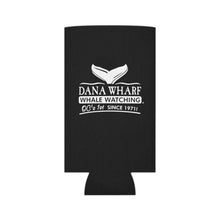 Load image into Gallery viewer, Black Dana Wharf Coozie (Slim Can or Regular Can)