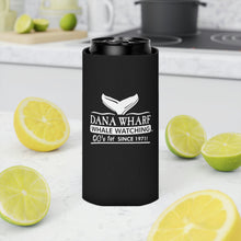 Load image into Gallery viewer, Black Dana Wharf Coozie (Slim Can or Regular Can)