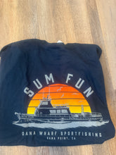 Load image into Gallery viewer, Gray Sum Fun Boat T-Shirt
